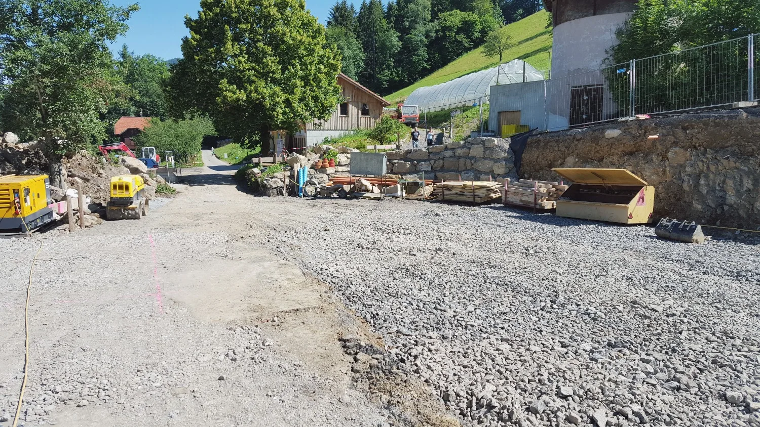 Rénovation d'une ferme thérapeutique à Chamby — vue 4