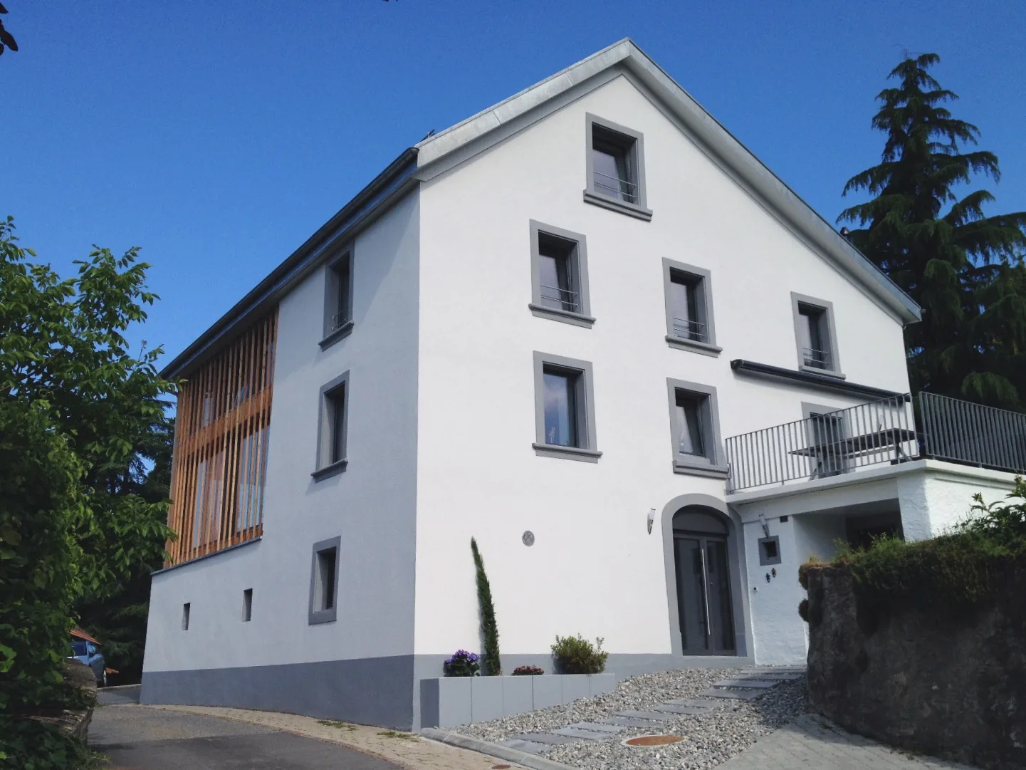 Rénovation d'une ferme à St-Légier — vue 3
