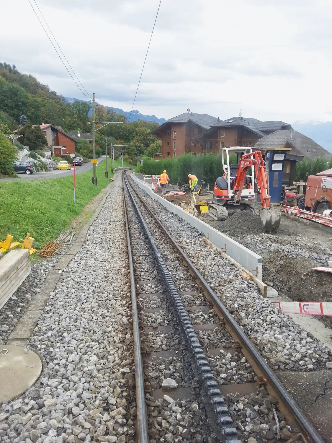 Rehaussement de haltes ferroviaires — vue 2