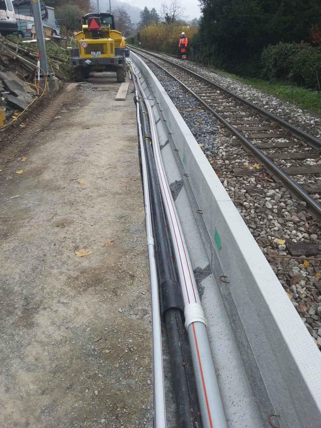 Rehaussement de haltes ferroviaires — vue 3