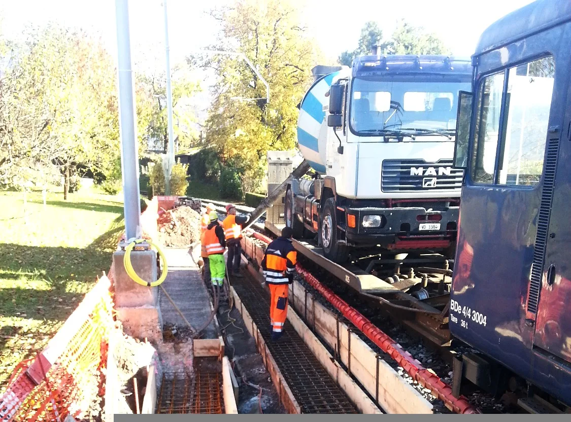 Rehaussement de haltes ferroviaires — vue 4
