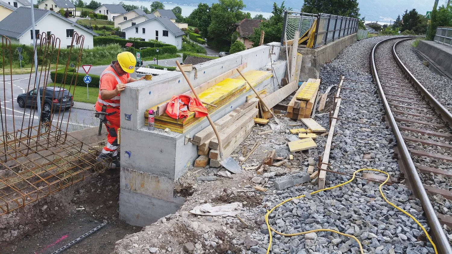 Rehaussement de haltes ferroviaires — vue 8