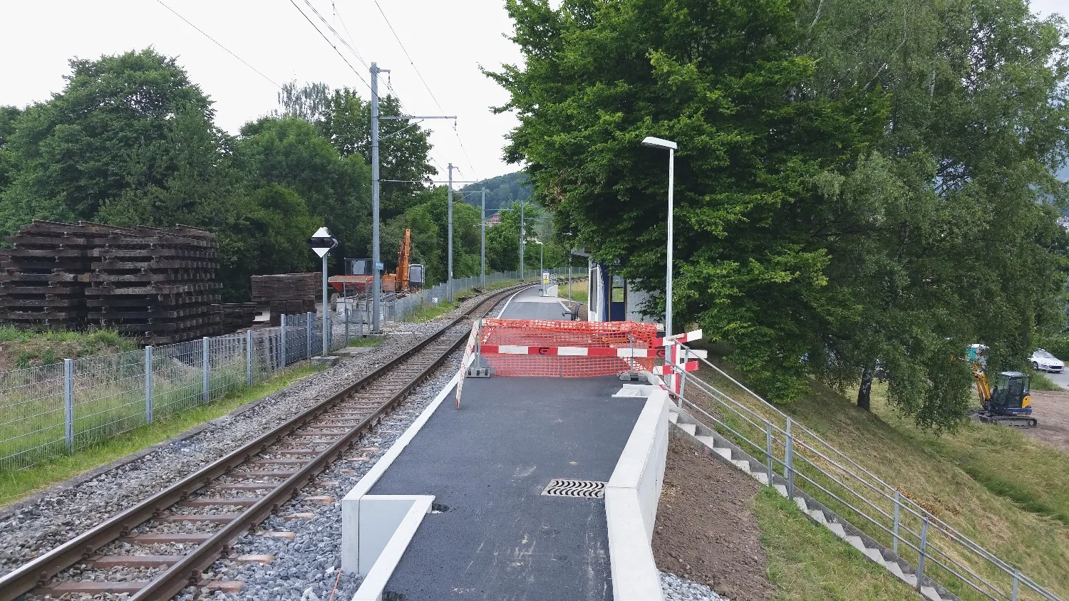 Rehaussement de haltes ferroviaires — vue 9