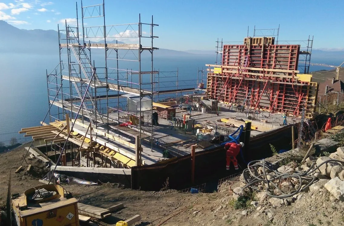 Villa individuelle avec piscine intérieure à Chexbres — vue 1